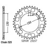 Kit Chaine Origine Honda Xlv 700 Transalp 2008 - 15x47 - 525 Avec Joints Toriques