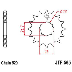 Kit Chaine Origine Kawasaki Er-6 650 2006 - 15x46 - 520 Avec Joints Toriques