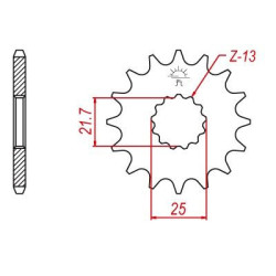 Kit Chaine Origine Suzuki Gsr 600 2006-2009 16x48 - 525 Avec Joints Toriques