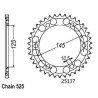 Kit Chaine Origine Yamaha Tdm 850 1996-1998 17x42 - 525 Avec Joints Toriques