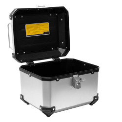 Topcase Plastique couleur Aluminium 30L