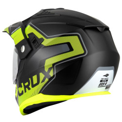 Casques Enduro Crux  S789 Noir Jaune XS