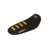 Housse de selle SURRON 2023 - COLOR WAVE, Couleur : Noir Jaune