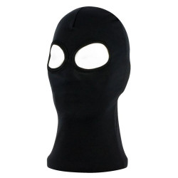 Cagoule Chouette effet Soie Noire