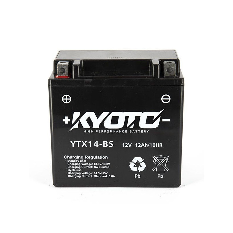 Batterie GTX14-BS SLA-AGM - Sans Entretien - Prête à l'Emploi