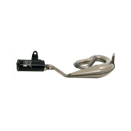 Pot Mobylette FIRE PIAGGIO CIAO Complet Détente + Silencieux Alu