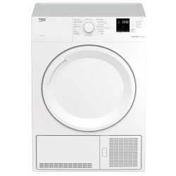 SÈCHE-LINGE FRONTAL À CONDENSATION 8KG CLASSE B BLANC
