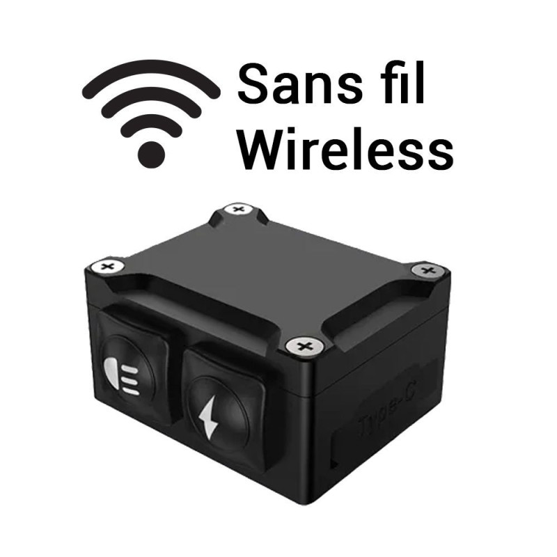 Feux Additionnels 2x25w Feux de jour / Longue portées à commande sans fil