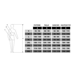 Blouson Cuir Homme GT TROPHY - Taille C 4XL - Noir