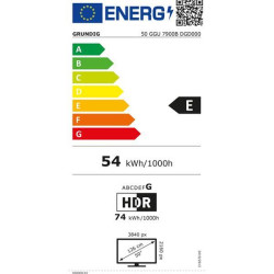 GRUNDIG - TV LED UHD 4K - 50GGU7900B