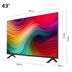 LG - TV LED UHD 4K - 43NANO82T6B