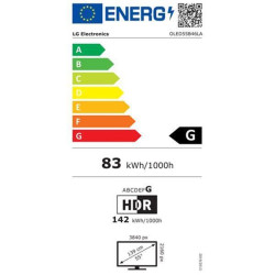 LG - TV OLED UHD 4K - OLED55B46LA