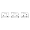 ERARD - Support mural fixe 049589