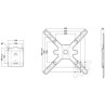 ERARD - Support mural fixe 043040