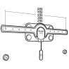 ERARD - Support mural fixe 044060