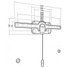 ERARD - Support mural fixe 044062