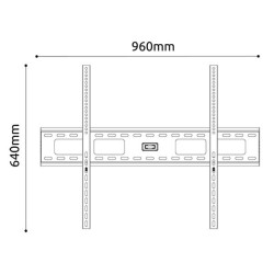 MBG FRANCE - Support mural fixe ELB60100-FIX