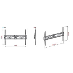 MELICONI - Support mural fixe EXTRA900FCG