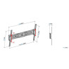 MELICONI - Support mural GST600PLUSCG