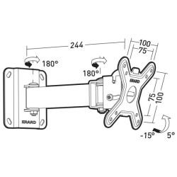 ERARD - Support mural orientable 043410