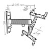 ERARD - Support mural orientable 048240
