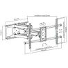 MBG FRANCE - Support mural orientable H3290-6A
