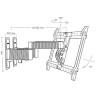 ERARD - Support mural orientable 048390
