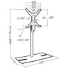 ERARD - Pied TV 038152