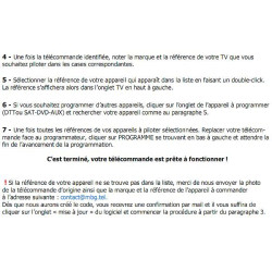 MBG FRANCE - Télécommande universelle SUPERIOR1IN1