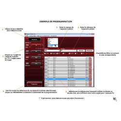 MBG FRANCE - Télécommande universelle SUPERIOR1IN1