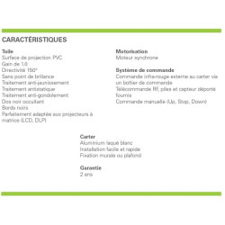 INSTALL - Ecran Motorisé - INSMOT200C3B