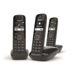 GIGASET - Téléphone résidentiel AS690TRIONOIR