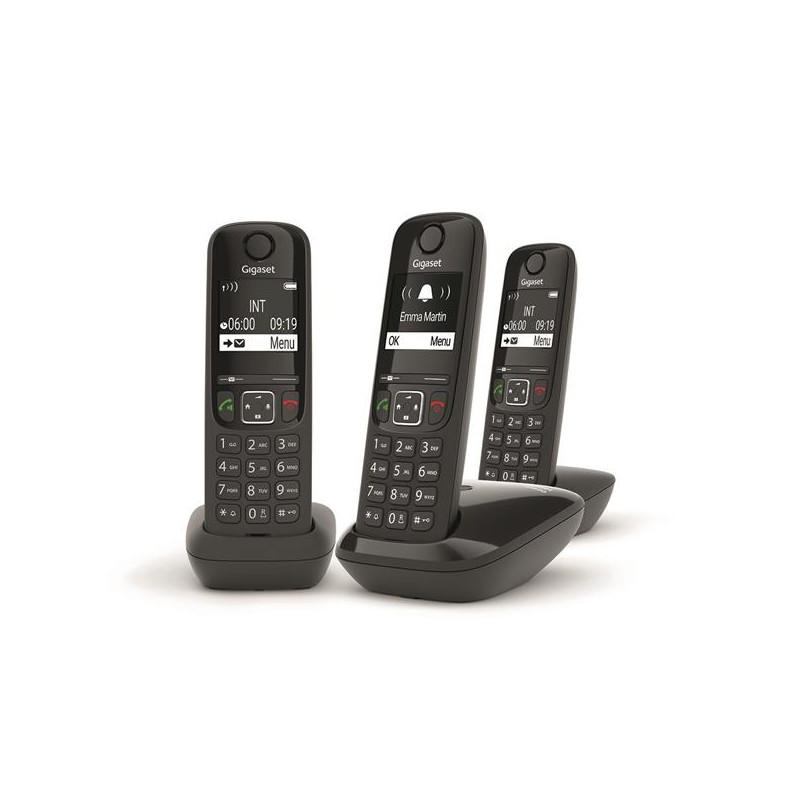 GIGASET - Téléphone résidentiel AS690TRIONOIR