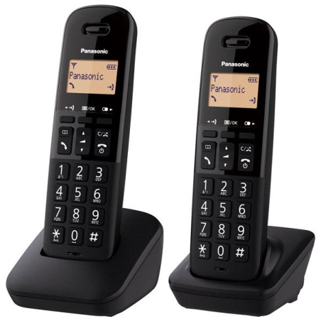 PANASONIC - Téléphone résidentiel KXTGB612FRB