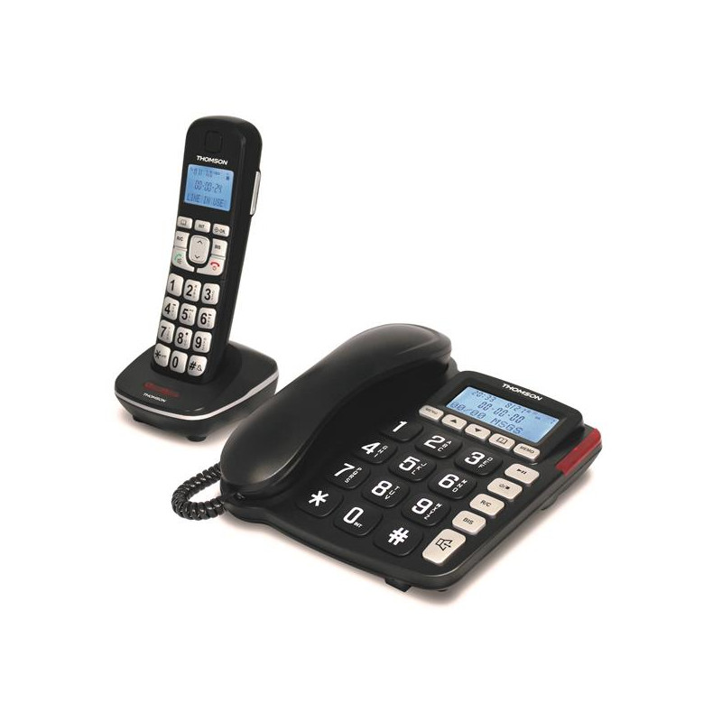 THOMSON - Téléphone filaire GMTH540DRBLK