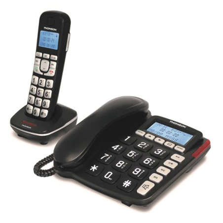 THOMSON - Téléphone filaire GMTH540DRBLK