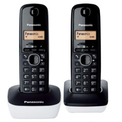 PANASONIC - Téléphone résidentiel KXTG1612W