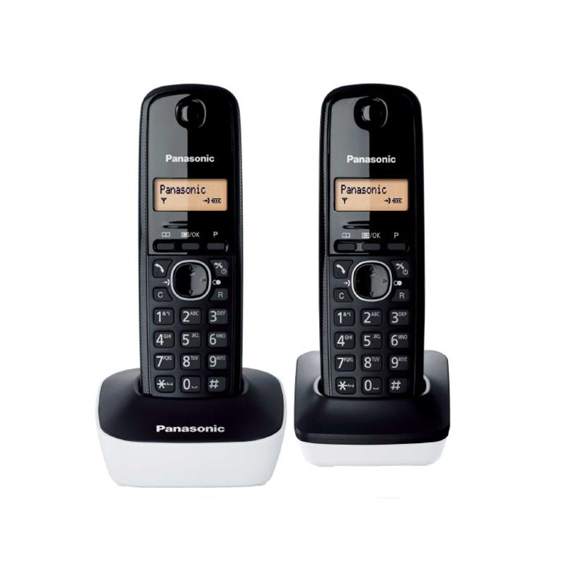 PANASONIC - Téléphone résidentiel KXTG1612W