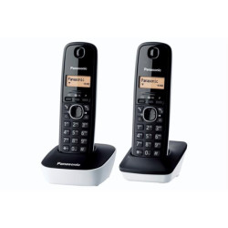 PANASONIC - Téléphone résidentiel KXTG1612W