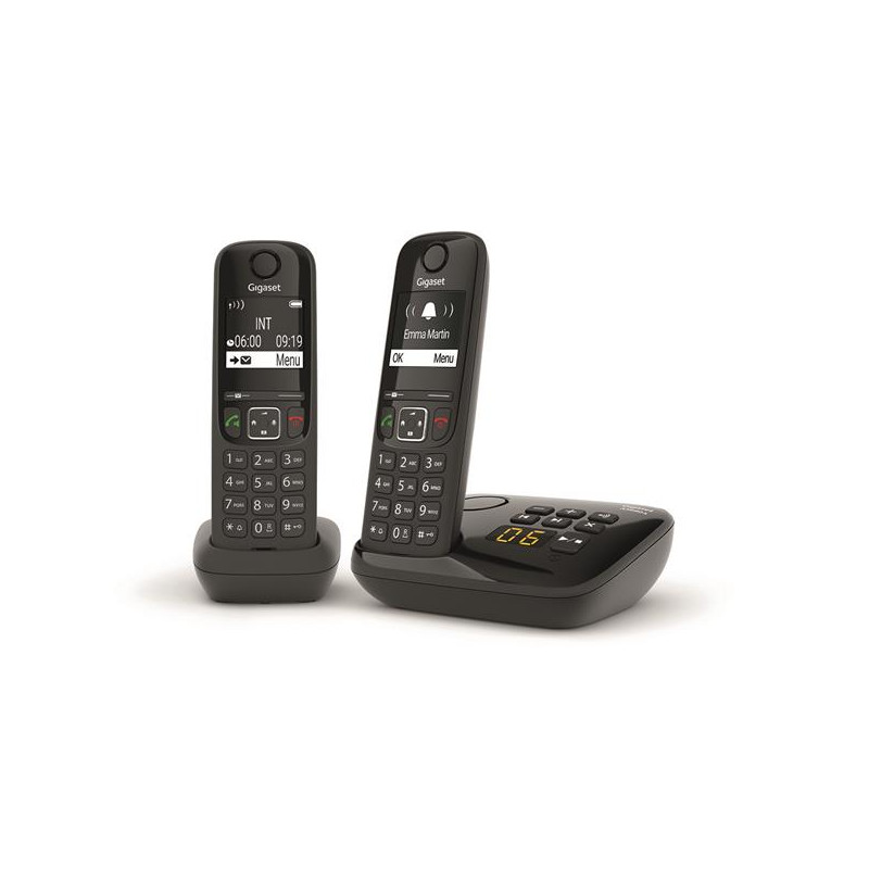 GIGASET - Téléphone résidentiel AS690ADUONOIR
