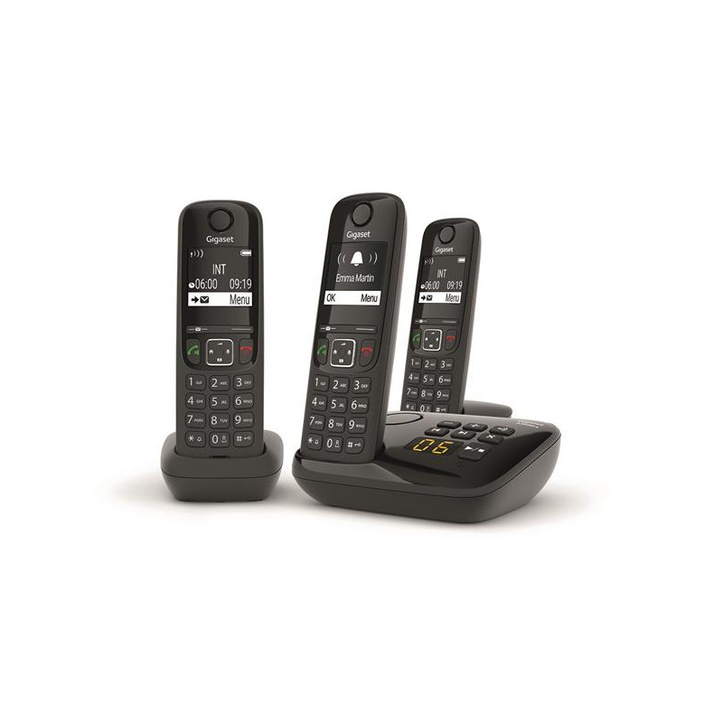 GIGASET - Téléphone résidentiel AS690ATRIONOIR