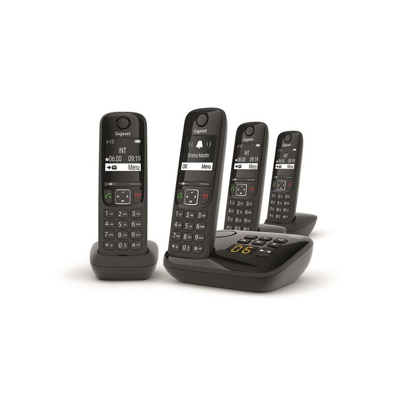 GIGASET - Téléphone résidentiel AS690AQUATTRO