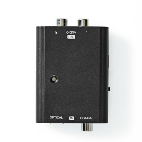 NEDIS - Convertisseur audio ACON2509BK