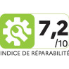 INDESIT - Lave-linge top BTWS72200FR/N