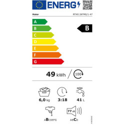 HAIER - Lave-linge top RTXG26TME/1-47
