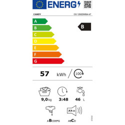 CANDY - Lave-linge frontal CS1292DWB4-47