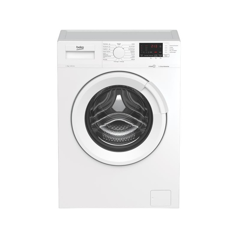 BEKO - Lave-linge frontal WUE6612W1W