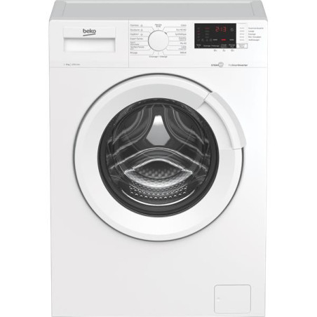 BEKO - Lave-linge frontal WUE6612W1W