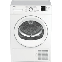 SÈCHE-LINGE FRONTAL POMPE À CHALEUR 8KG CLASSE A+ BLANC