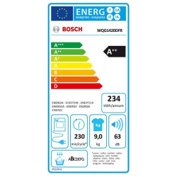 BOSCH - Sèche-linge WQG1420DFR